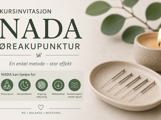 Kursinvitasjon – NADA øreakupunktur